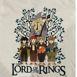 THE LORD OF THE RINGS NWT White SS Graphic Tee Size Youth M